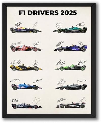 InkFlow Posters Race Car Collection Canvas Poster by InkFlowPosters