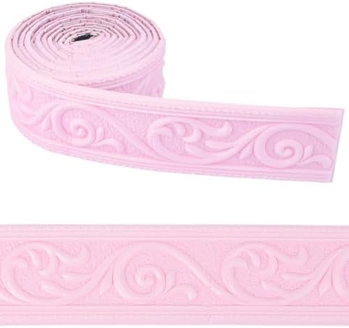 CRASPIRE 7.55Ftx2.32In Plastic Molding Trim Vintage Pink Crown 3D Printing by CRASPIRE
