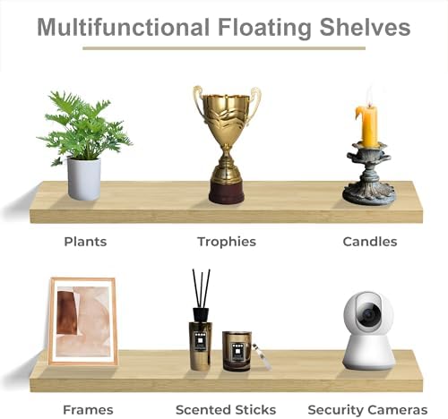 Sorbus Floating Shelves for Wall Storage - Image 6