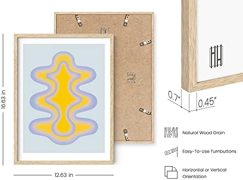 HAUS AND HUES Abstract Wall Art – Colorful Modern Prints, Minimalist - Image 3
