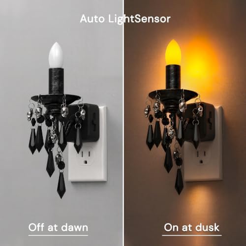 L LOHAS LED Flameless Candle Night Light, Night Lights Plug into Wall - Image 2
