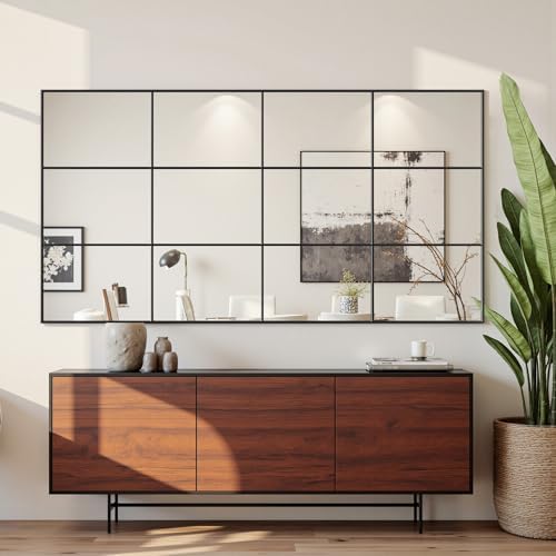 Suidia Wall Mirror, Metal Framed Wall Decor Wall-Mounted Mirrors by SuidiaMirror
