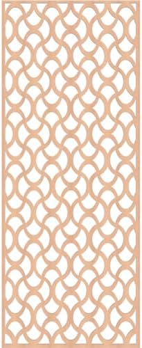 Resort Decorative Pierced Fretwork Wood Wall Panels, 25 3/8"W x 64 3/8"H x 1/4"T - Image 4