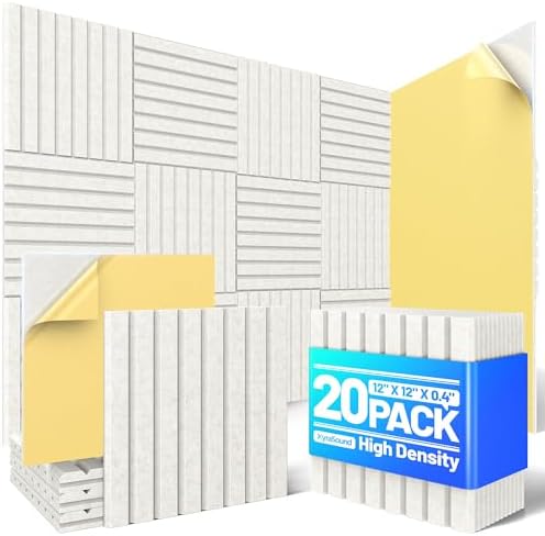 20 Pack Sound Proof Foam Panels by Unknown