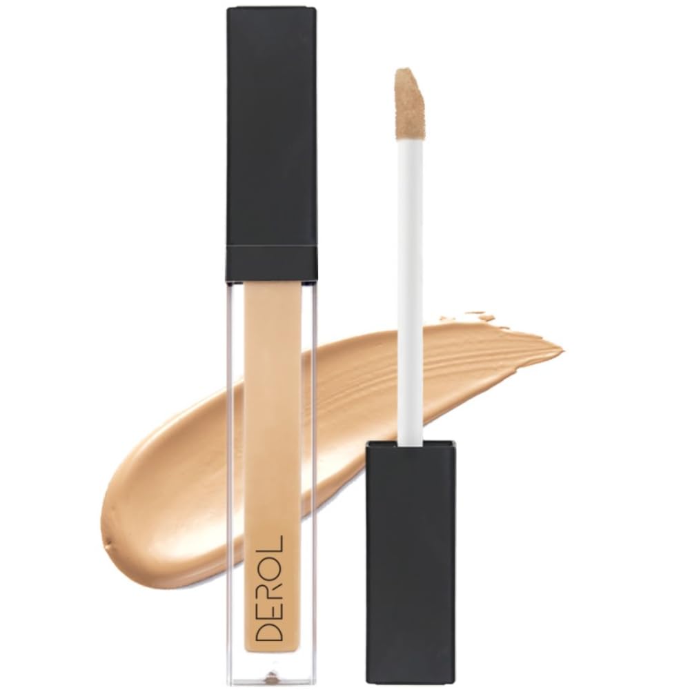 Liquid Concealer Makeup - Natural Coverage & Highly Pigmented Lightweight Concealers 6.5ml (04)