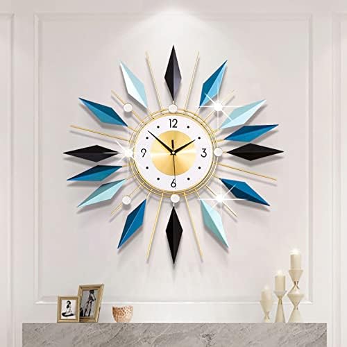 Large Wall Clock Modern Decorative Wall Clocks Silent Non-Ticking Bling Big - Image 3