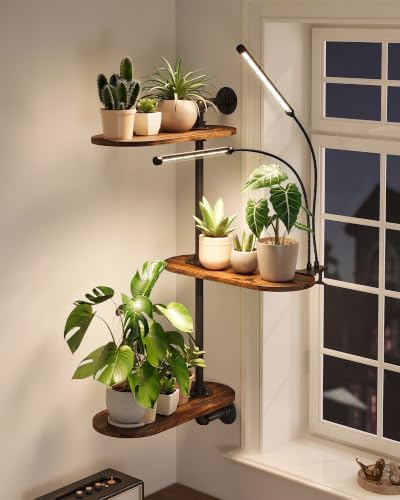 GENTINGBRO Window Plant Shelves 3-Tier by Gentingbro