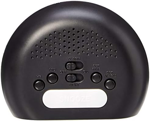 Amazon Basics Small Digital Oval Alarm Clock - Image 4