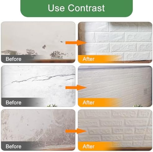 3D Self Adhesive Foam Wall Panels, 10 Tiles Cover 57 sq feet, Peel and Stick - Image 3