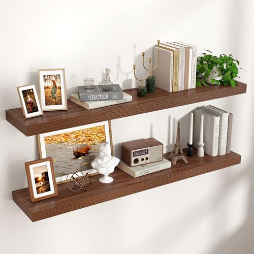 48" Wide x 9" Deep Floating Shelves by Venusmiles