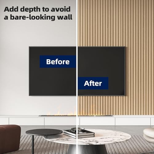 Art3dwallpanels Wood Slat Wall Paneling 51"×6.7", 16 Pack - Image 6
