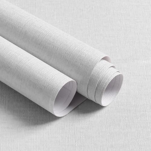 Grasscloth Peel and Stick Wallpaper Textured Contact Paper 15.7inch x 196.8inch by lenify