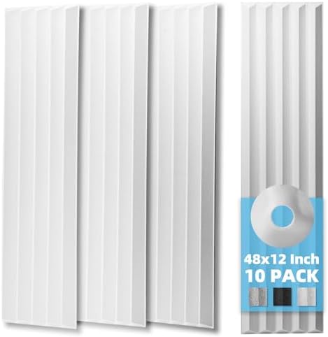 Art3d 10-Pack High-Density Acoustic Panel by Art3d