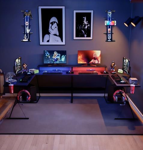 Homaterial RGB 5-Tier Floating Shelves - Image 5