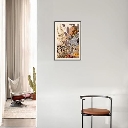 Vintage Japanese Wildflower Wall Art Abstract Botanical Floral Poster Nature - Image 5