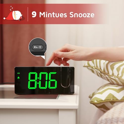 GOLOZA Projection Alarm Clock, Digital Clock - Image 6