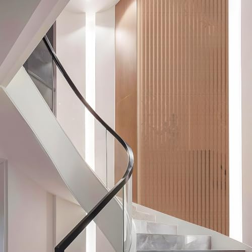 2mm Thick Peel and Stick Wallpaper Glossy Striped Texture Wall Panels - Image 4