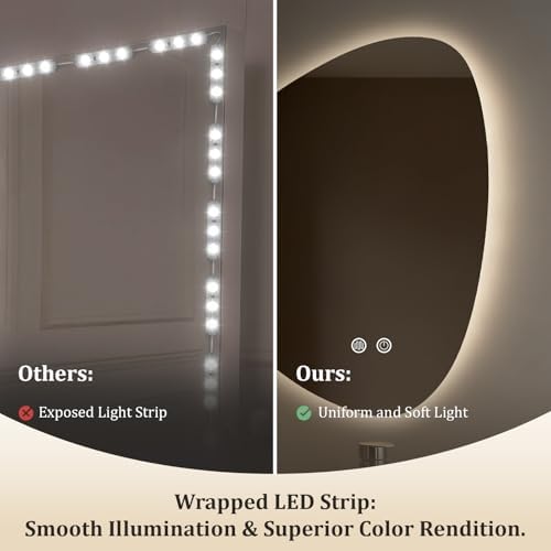WallBeyond LED Bathroom Mirror - Image 6