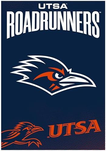 UTSA Roadrunners Vintage Collegiate Poster – Officially Licensed College Wall by RandRImportsInc