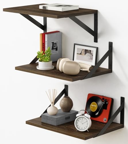 Forbena 12 Inch Deep Floating Shelves by Forbena