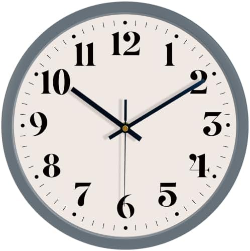 8" Silent Wall Clock by MABPEDO