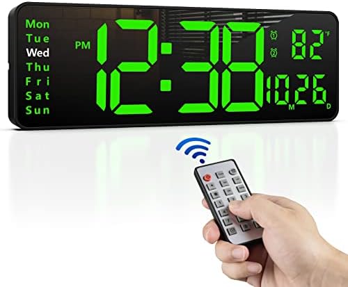 Zgrmbo 16-inch Digital Wall Clock by Zgrmbo