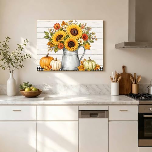 Thanksgiving Sunflower Wall Art - Image 5