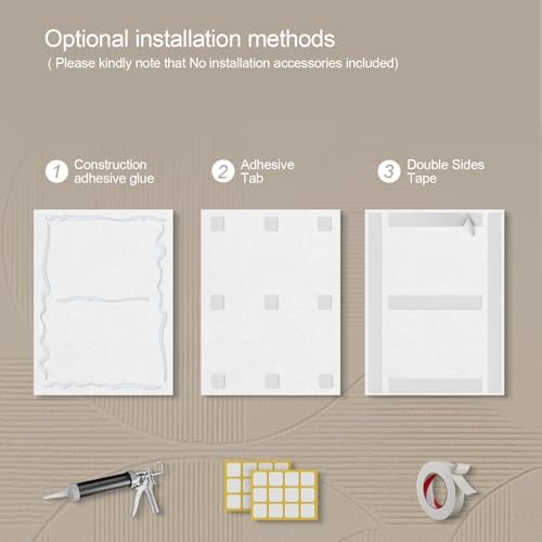UMIACOUSTICS 8 Pcs 0.7Inch Thick Art Acoustic Panels, Total 47.2” x 31.5” - Image 7