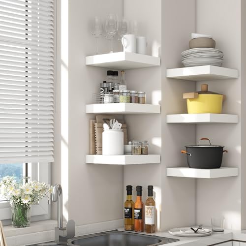 Venusmiles 12"x12" Square Floating Shelves - Image 3