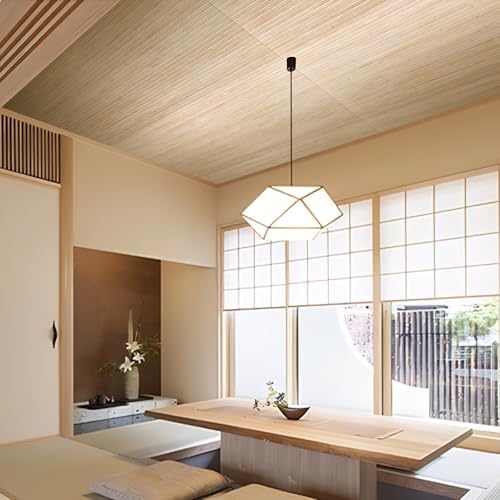 AMZDEPOT Natural Bamboo Wall Panel, 48 x 96 Inch, Carbonized - Image 3