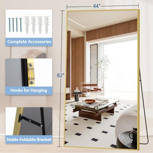 MirrMuse 82"X44" Full Length Mirror - Image 6