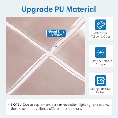 COMSTICKC Thicker 3D Peel and Stick Backsplash Tiles - Image 5