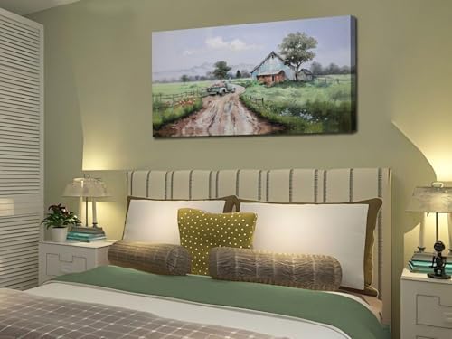 Arjun Landscape Wall Art Canvas Farmhouse Pictures Wall Decor - Image 6