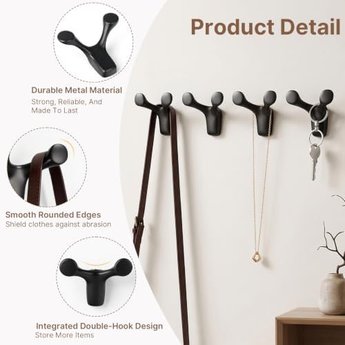 POZEAN Coat Rack Wall Mount - Image 3