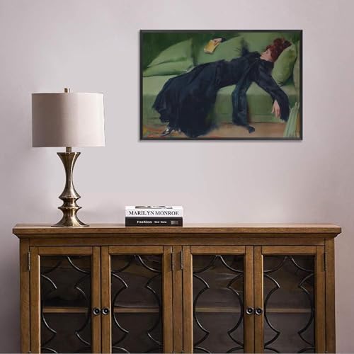 Vintage Decadent Young Woman After The Dance Posters Preppy Style Victorian - Image 7