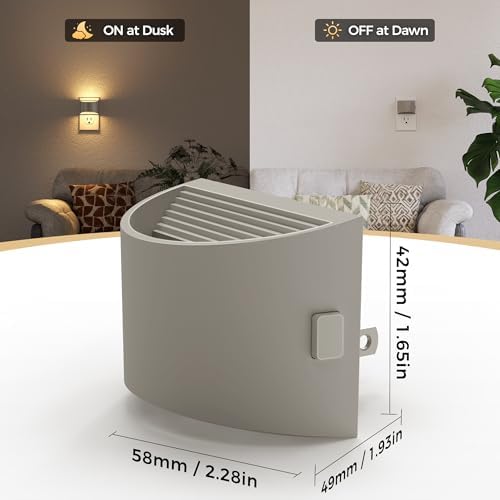 DORESshop Night Light, Night Lights Plug into Wall, Adjustable - Image 3