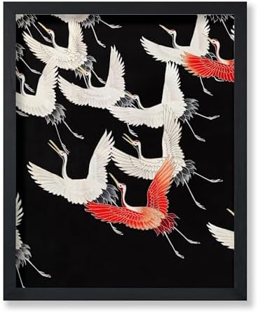 Poster Master Flying Cranes Poster by PosterMaster