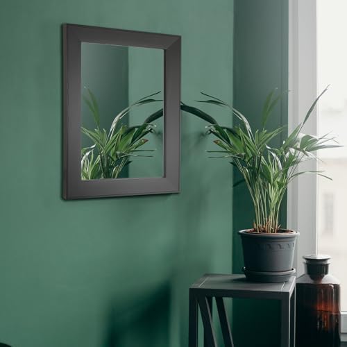 Ruomeng Rectangular Wall Mirror 12" x 16" Framed Mirror - Image 6
