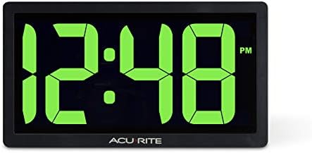 AcuRite 10" Green LED Digital Clock by AcuRite