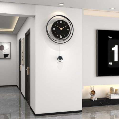 Big Modern Decorative Pendulum Wall Clock - Image 2