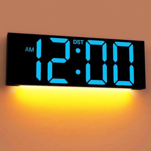 JALL Digital Wall Clock Large Display by JALL