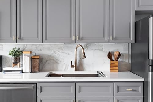 Peel and Stick Wallpaper Solid Color Grey Contact Paper Matte Wallpaper - Image 3