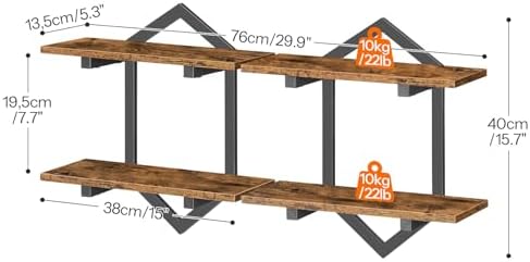 HOOBRO Floating Shelves for Wall - Image 3
