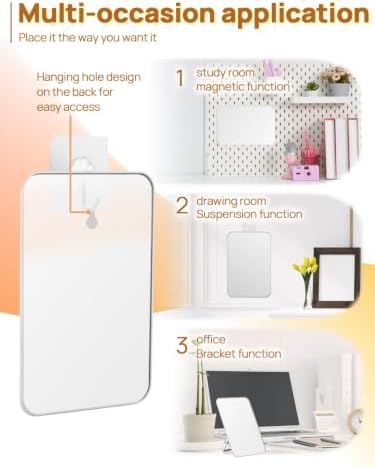 OMIRO 10 x 7 in Desk Makeup Mirror - Image 3