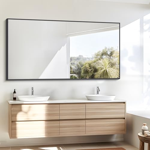 BONEWEI Bathroom Mirror, 30x55 inch Wall Mirror - Image 3