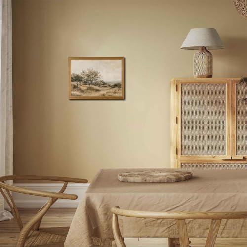 Rustic Framed Wall Art Olive Tree Botanical Landscape Nature Print Decor - Image 2