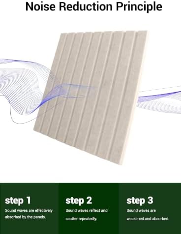 Waister Soundproof Wall Panels, 0.47 Inch Thick High Density-Camel - Image 3