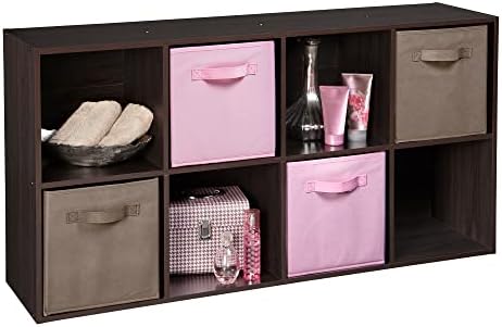 ClosetMaid Cubeicals 8 Cube Storage Shelf Organizer Bookshelf, Vertical or - Image 6