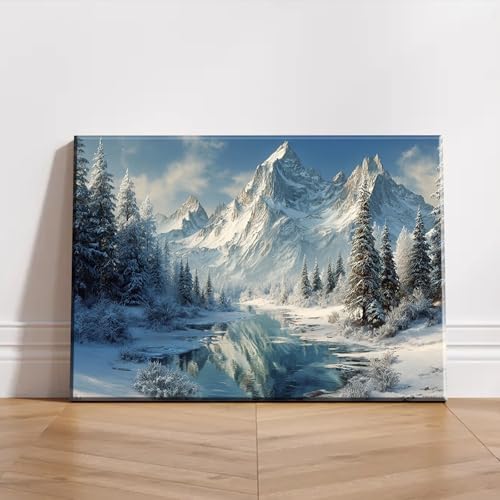 Serene Landscape Canvas Wall Art - Image 2