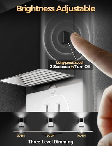 DORESshop LED Night Lights Plug into Wall, Plug in Nightlight - Image 4